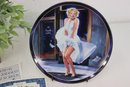 Isn't It Delicious Silver Screen Marilyn Porcelain Plate #9483A  Bradford Exchange With COA