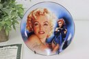 Sparkling Cherie Silver Screen Marilyn Porcelain Plate #6516A  Bradford Exchange With COA