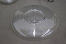Group Lot Of Clear Glass And Crystal Bowls, Trays, Plates, Glasses, And More