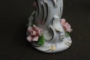 Beautiful Pair Dresden Porcelain Candle Holders