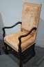 Pair Of Spanish Peach Upholstery Chairs