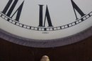 Linden 31 Day Regulator Wall Clock With Port Hole Face Door, Pendulum, Winding Key