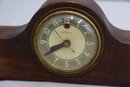 Vintage 1940s Telechron Mahogany Electric Mantle Clock