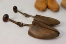 Group Lot Of Vintage Shoe Trees