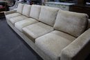 Grand Floating Style Sofa With Tuxedo Arms
