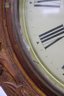 Vintage Hermle Regulator Wall Clock With Angular Pendulum Box