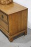 Vintage Chinoiserie Style Davis Cabinet Company Oak Chest/Dresser/Nightstand