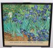 'irises' Van Gogh In Saint-Remy And Auvers Exhibition Poster, 1986 Met Museum NY, Framed