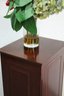 Wooden Pillar Plinth With 2 Side Doors With Divided Cube Shelves (not For Shoes)