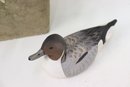 Two Maker Signed 1992 Duck Decoys - Mallard Duck By J. Williamson AND Pintail Duck By J. Lee