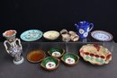 Group Lot Of Mixed Italian, Greek, Spanish Ceramic Tableware - And Stangl From Trenton NJ!