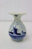 Group Lot Blue & White: Delft Blue Holland Vase & Collector Plate AND Spanish Wall Stoup