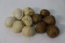 Group Of Decorative Wooden English Walnuts