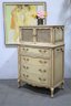 French Provincial Chest Of Drawers With Three Drawers Top Cabinet