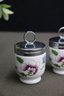 Two Royal Worcester Porcelain Egg Coddler Cups