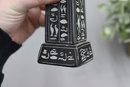 Mini (10') Egyptian Style Hieroglyphic Obelisk