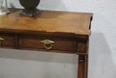 Federal Style Three Drawer Console Table