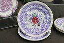 Group Mixed Lot Of Fine Bone China Plates - Spode Mayflower And Johnson Bros Old Britain Castles