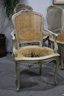 Group Of 6 French Provincial Cane Seat And Back Chairs (ALL Need Attention/Repair To Cane Seats And/or Backs)
