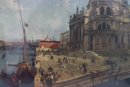 Venice Grand Canal Canaletto Print Reproduction, Framed