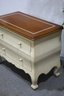 French Style Cream Painted Bombe Front Chest