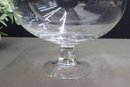 Oversized Footed Brandy Snifter Centerpiece Bowl