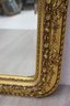 Louis Philippe Style Ornate Gilt Gesso Bevel Edge Wall Mirror