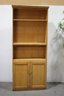 Bookcase Cabinet With Lower Doors