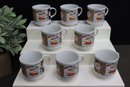 Group Lot Of Mikado By JSC Partial Set Tea Cups And Plates