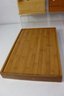 Group Lot Of Wood And Cloth Storage Boxes And Organizers
