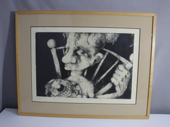 Limited Edition Print 'The Crown Began To Have An Strange Effect On The Boy'#1/10 By Matthew Chapman, 1991