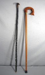 Antique Walking Stick And Cane