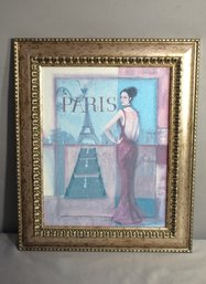 Decorative Print Of Paris