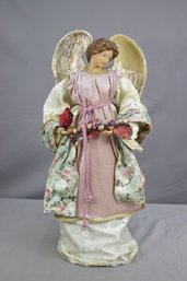 Vintage Messenger Of Peace Angel Figurine