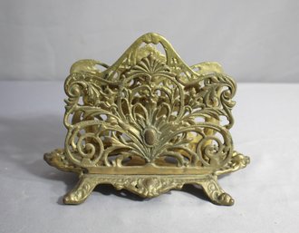 Bradley & Hubbard #3559/7039 Victorian Napkin Letter Holder Cast Iron