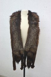 Fox Fur Collar Stole Maritime Furriers With Head Tail Wrap