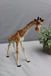 Painted Giraffe Figurine