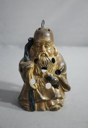 Chinese Sage Ceramic Tealight Candle Holder