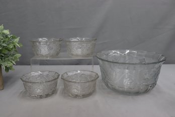 Vintage Essentials Toscany Collection Georgetown 5 Piece Salad Set