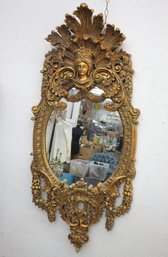 Large Decorative Classical Design  Mirror -(made Out Of Resin)