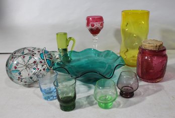 Assorted Lot Of Glassware