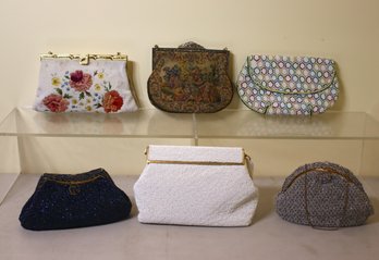Group Lot Of Vintage Handbags