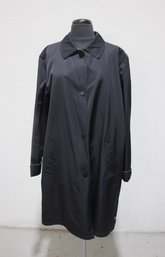 Reversible Design Women's Trench Coat-(size L)