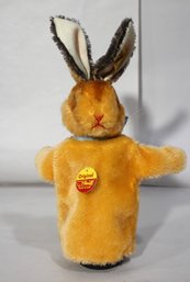 Steiff Bunny Rabbit Hand Puppet With Tag And Bottom