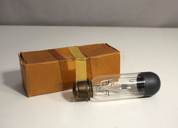 Vintage Projector Bulb With Original Box  Collectible Film Equipment Accessory