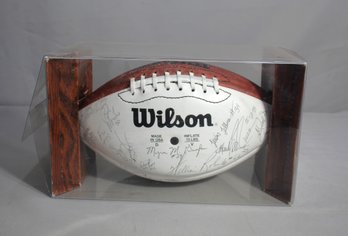 Printed Signature Football In Box
