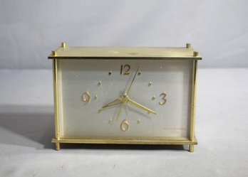 Modern Brass Clock