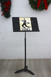 Black Traditional Music Sheet Stand