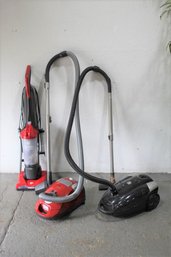 Group Lot Of 3 Vacuums: Kenmore, Miele, Dirt Devil