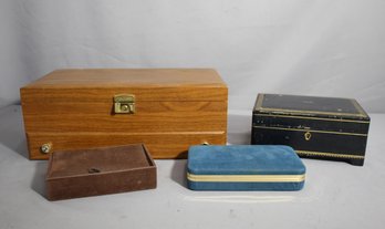 Collection Of Vintage Jewelry Boxes